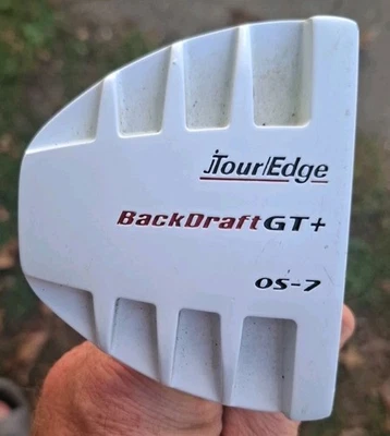 Tour Edge BackDraft GT+ OS-7 RH Mallet Putter Steel Shaft ~34"  Fatso Jumbo Grip - Image 1 of 4