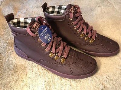 Botín Scout Mujer Keds Rojo Borgoña Talla 8 Nuevo con Caja Foto 1 de 4