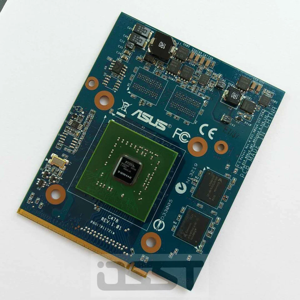 nVidia Geforce Go7300 EN7300 Asus A4s Z81 Z84 DDR2 256MB MXM III VGA Video Card - Image 1 of 4