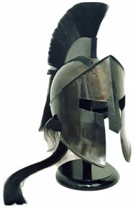 300 Rey Leónidas Casco Espartano Réplica Casco Armadura Medieval - Imagen 1 de 3