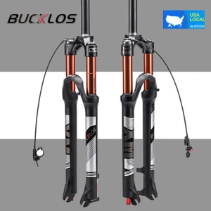 Cycling Suspension Fork MTB 29" Remote 120MM Travel Dsic Brake 74mm QR 100*9mm - Picture 1 of 8