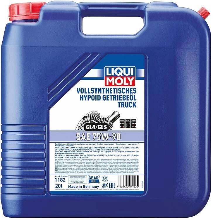 Olio per ingranaggi Liqui Moly Hypoid fullsy. (Camion) (GL4/5) 75W 20L - Immagine 1 di 1