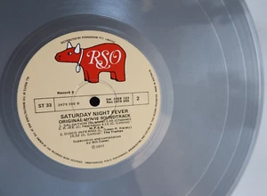SATURDAY NIGHT FEVER soundtrack bee gees hits Coloured vinyl - Picture 1 of 4