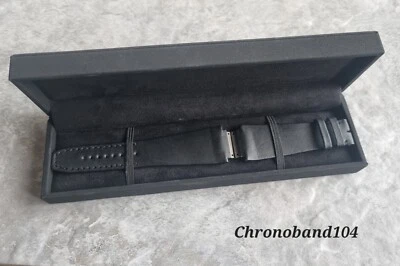 Correa de reloj genuina OEM Richard Mille RM11 negra de tela/cuero ¡NUEVA!! Foto 1 de 4