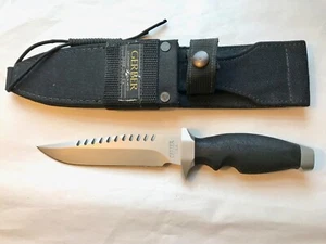 Original Gerber LMF 1st Model Sawback Tactical Knife Unused w/ Original Sheath - Picture 1 of 20