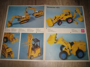 KATALOG GESCHA 1973 NEUHEITENBLÄTTER - Picture 1 of 2