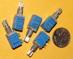 Potenciómetro Olla 50Kx4 Resistencia Variable 50000 Ohmios MINI LOTE ANTIGUO 5 Piezas VIMEX - Imagen 1 de 4