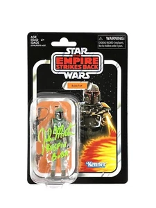 Star Wars Boba Fett Signed Action Figure John Morton JSA COA Empire Strikes Back - Picture 1 of 3