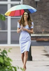 LK Bennett Royal Ascot Dee Shift Dress, Iris Blue. UK14/US10/EU42, RRP £225 - Picture 1 of 11