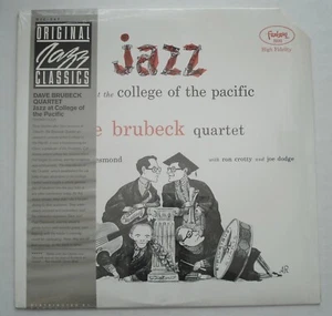 DAVE BRUBECK Jazz At College Of The Pacific FANTASY OJC - 047 SEALED LP Desmond - Picture 1 of 4