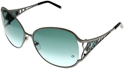 Mont Blanc Sunglasses Women Oval Silver Gray MB317S 12P - Image 1 of 4