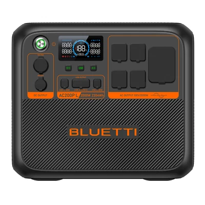 NEW BLUETTI AC200PL 2400W 2304Wh Portable Power Station for Camping/RV - Image 1 of 4