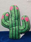 BMI  Desert Cactus Throw Pillow with Flowers (17