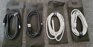 (4) Anker 3.3ft Premium Double-Braided Nylon Cable, (2) USB-A & (2)... - Picture 1 of 4