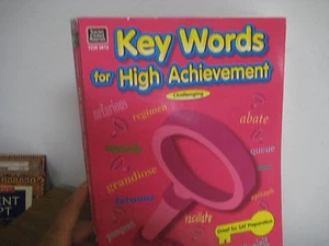 Challenging Key Words High Achievement/teacher created materials/ NEW/2002 - Picture 1 of 4
