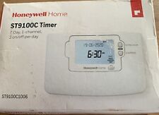 Honeywell ST9100C 7 Day Single Channel Time Switch, New, Box Tatty