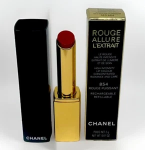 CHANEL Rouge Allure L'Extrait 854 ROUGE PUISSANT (High Intensity RECHARGEABLE) - Picture 1 of 1