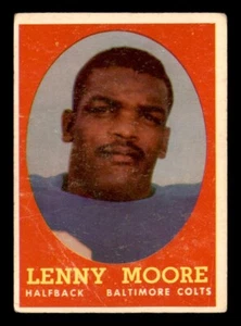 1958 Topps Football Lenny Moore #10 GD - Picture 1 of 2