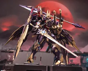 Pre-Order HOT-GENERAL 1/100 MJZ-01 Sixth Devil King of the 100 Braves Alloy - Foto 1 di 10