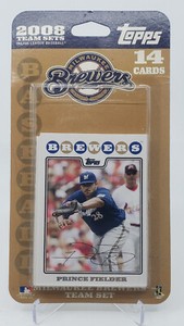 Milwaukee Brewers  2008 Topps Team set. ~ Mint
