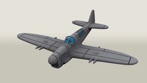 Fairey Firefly - Aviones de batalla de la Segunda Guerra Mundial - Escala 1/200 - wargame3d - Imagen 1 de 1