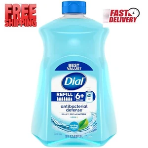 Dial Antibacterial Liquid Hand Soap Refill, Spring Water, 52 Ounce - Picture 1 of 4