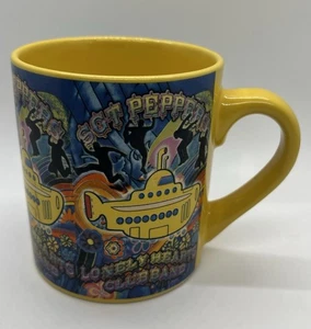 2009 Avela Beatles SGT Peppers Lonely Hearts Keramik Kaffeebecher Teetasse 14oz NEU - Bild 1 von 6