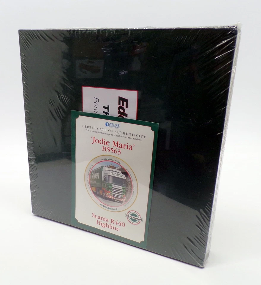 Atlas Editions 4 643 101 - Placa decorativa de porcelana Stobart Scania Jodie Maria - Imagem 1 de 1