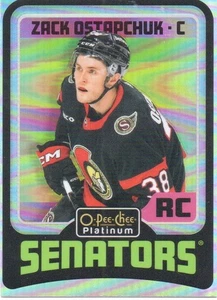 24-25 2024-25 OPC Platinum Zack Ostapchuk ROOKIE RETRO RAINBOW #R85-Senators - Picture 1 of 1