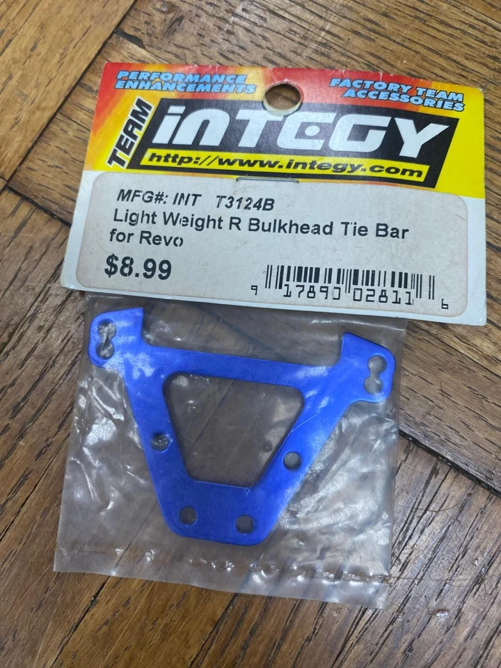 INTEGY T3124B Alloy Light RR Tie Bar (Blue) REVO - Image 1 of 1