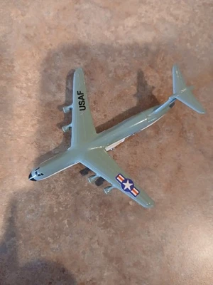 Lockheed C-5A Galaxy Transport Plane Diecast  #A102 Vintage 3.75" - Image 1 of 4