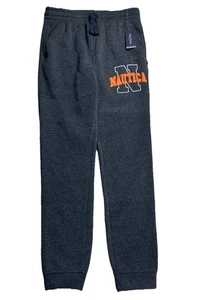 Nautica Jungen Jugend Fleece Jogginghose Sweatpants Gr. L grau großes Logo Taschen Neu mit Etikett - Bild 1 von 8