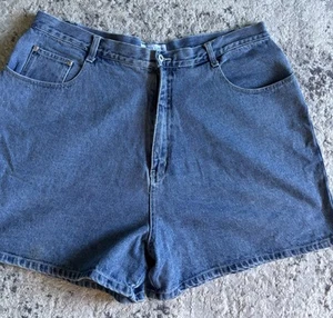 L.A. Blues Embroidered Denim Shorts Woman’s Size 22 - Picture 1 of 1