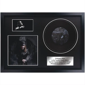 Ozzy Osbourne - Ordinary Man / LP / Memorabilia / Souvenir en marco negro /Rock - Imagen 1 de 18