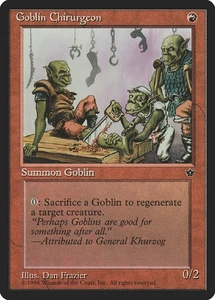4x Goblin Chirurgeon (various art) - LP - Fallen Empires - SPARROW MAGIC - mtg - Picture 1 of 1
