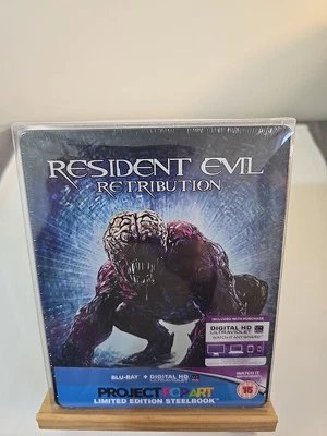 RESIDENT   EVIL   RETRIBUTION   BLU-RAY  LIMITED  EDITION   STEELBOOK  - Image 1 of 4