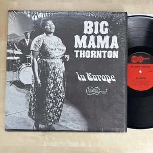 Big Mama Thornton In Europe 12” LP Blues Vinyl 1966 Arhoorlie Records OG Shrink - Imagen 1 de 11