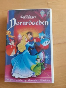 Walt Disney Meisterwerke Dornröschen  VHS-Kassette - Bild 1 von 3
