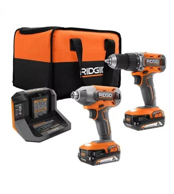 18V Cordless 2-Tool Combo Kit with Drill/Driver, Impact Driver, (2) 2.0 Ah Batte - Image 1 of 4