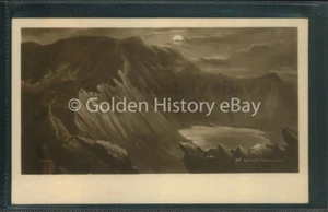 STRIDING EDGE HELVELLYN  REAL PHOTO POSTCARD CUMBRIA - Foto 1 di 2