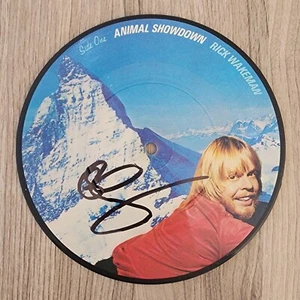 Rick Wakeman signiert Animal Showdown 7" Vinyl Picture Disc Bild 45 Schallplatte JA RAD - Bild 1 von 2