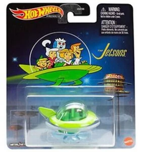 Hot Wheels 2023 Premium Retro Entertainment The Jetsons Capsule Car HKC26-7B2 - Picture 1 of 3