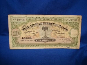 British West African Currency Board 10 Schilling 1.4.37 - Bild 1 von 2