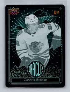 Connor Bedard 2024-25 Upper Deck Extended Oracles Rare Parallel Card #O-38 - Picture 1 of 2