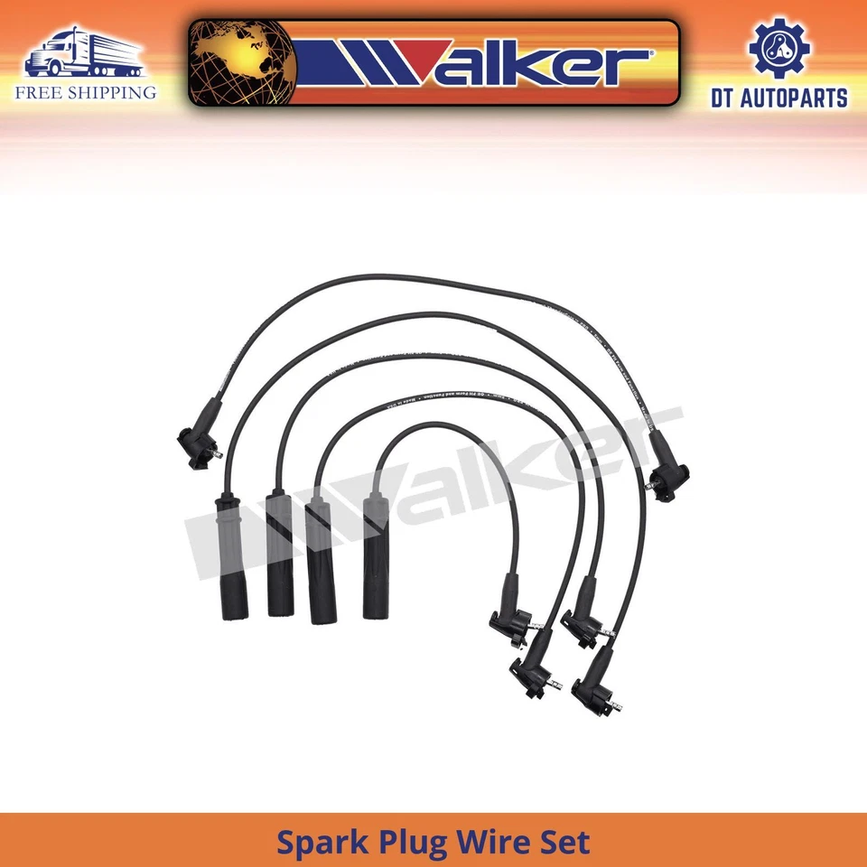 Juego de cables de bujía Walker 1994 1994 para camioneta Toyota 1993-1995 2,4 L L4 Foto 1 de 1