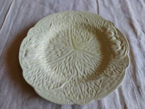 1 x VINTAGE c1940's MIDWINTER ENGLAND YELLOW PORCELAIN PLATE WITH LEAF / FRUIT - Picture 1 of 7