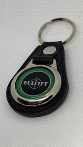 PORTACHIAVI RETRÒ IN ALTA QUALITÀ 100% PELLE PER BULLITT verde e nero - Foto 1 di 3