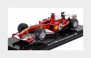 1:24 EDICOLA Ferrari F1 F2004 #1 2004 Michael Schumacher With Showcase FE24-0043 - Foto 1 di 3