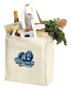 Old Dominion University Shopping Bags ODU Grocery Bag - STRONG NATURAL COTTON! - Picture 1 of 1