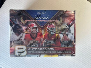 2024 Wild Card Auto Mania American Football Hobby Box - 8 Autos SEALED - Bild 1 von 6